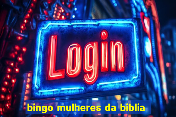 bingo mulheres da biblia